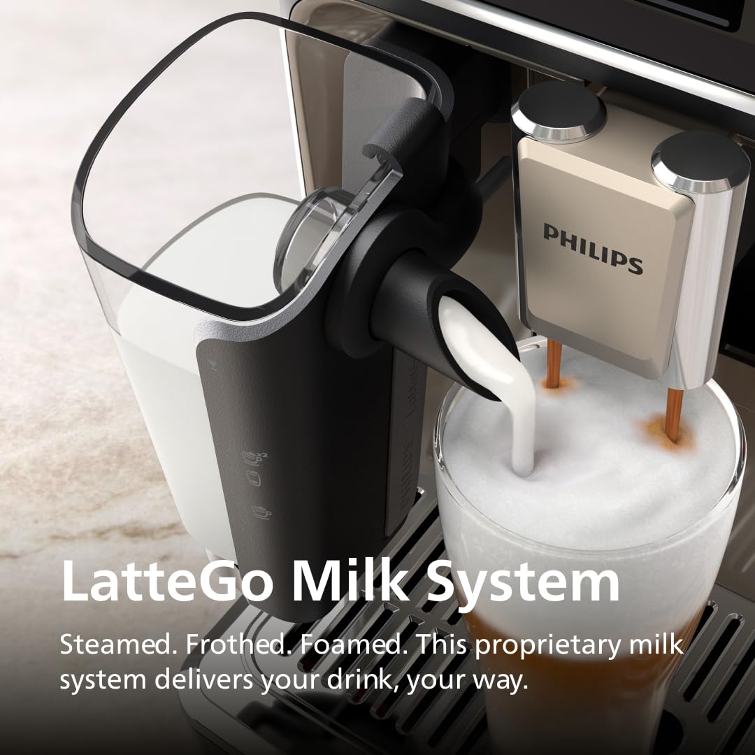 Built-in grinder providing precise grind for consistent flavor.