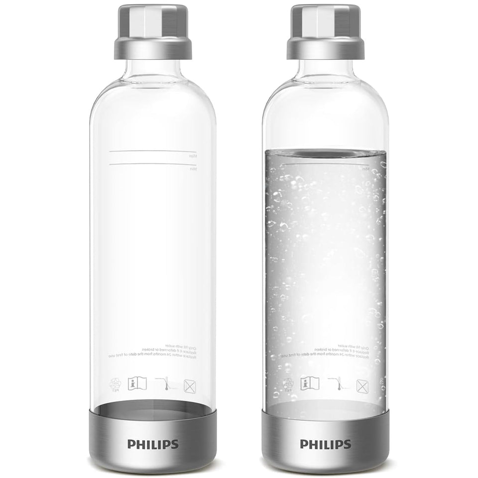 Philips ADD916 bottle base shows stainless steel for durability and style.