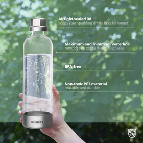 Philips ADD916 bottle cap provides an airtight seal for fresh carbonation.