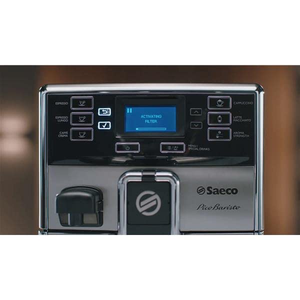 Philips AquaClean filter fits Philips and Saeco machines for optimal performance.