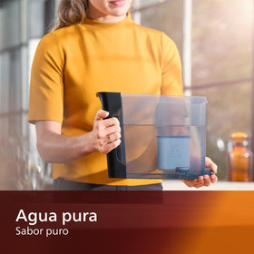 Philips AquaClean up to 5,000 cups descaling-free promise with proper replacement.