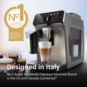 Philips EP4444/90 built-in grinder for fresh grounds