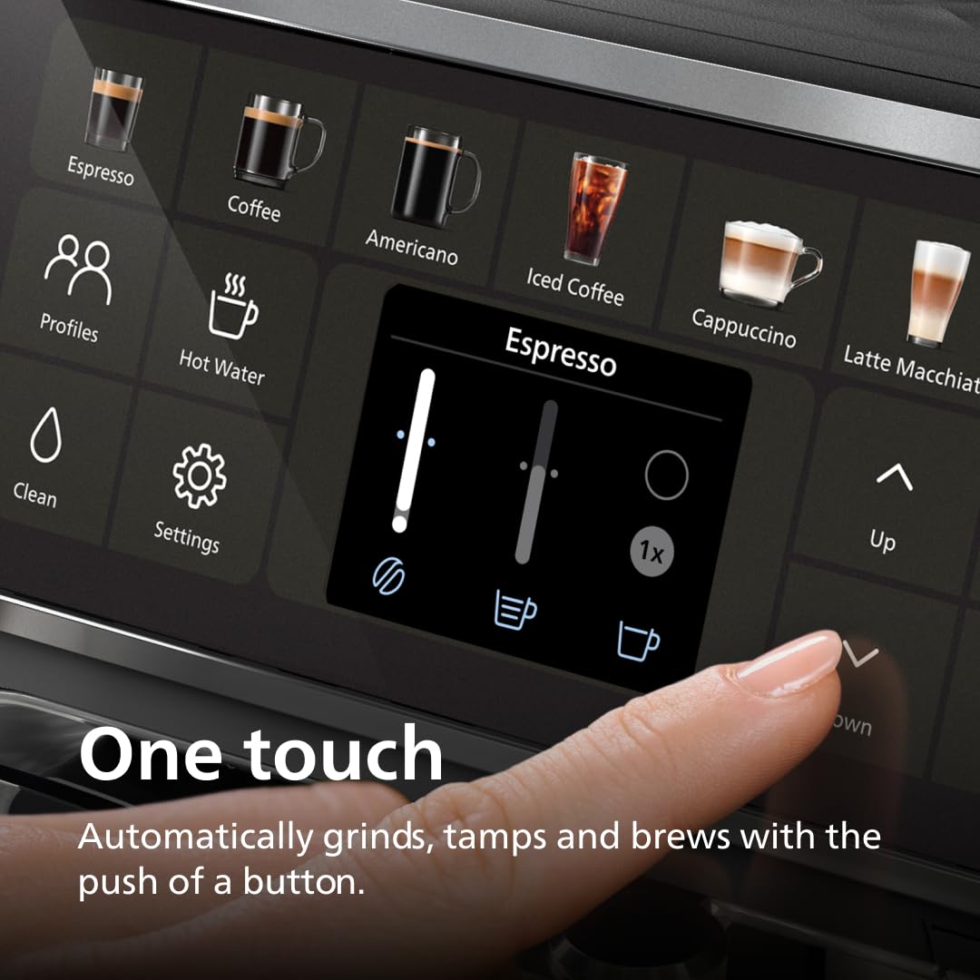 Philips EP4444/90 QuickStart brews in just three seconds