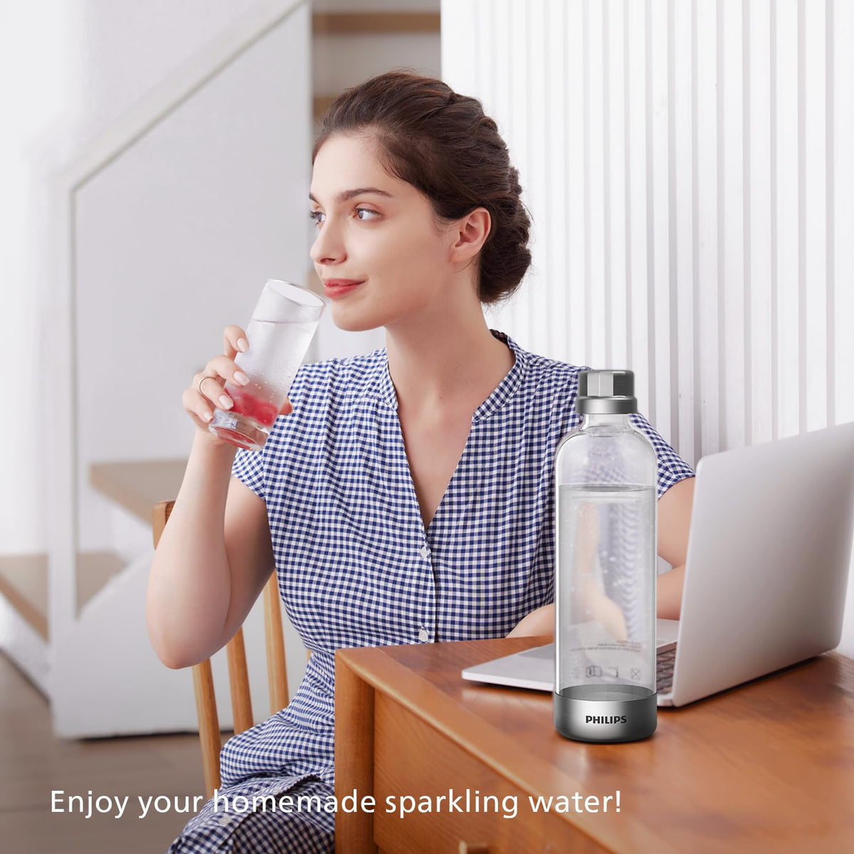 Eco-friendly Philips setup with 60 L CO2 cylinder option reduces waste
