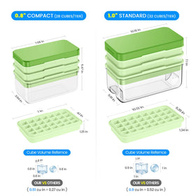 PHINOX airtight lid design prevents spills and odors.