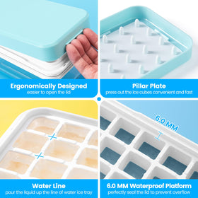PHINOX airtight lid seals to prevent odor and leaks.
