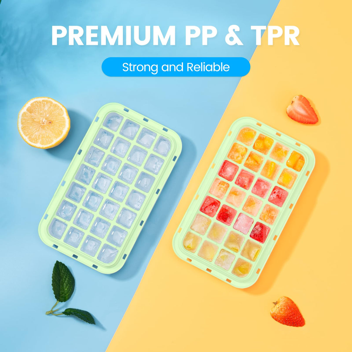 PHINOX food-grade-pp-material-bpa-free ensures safe, reusable ice making.