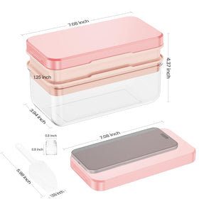 PHINOX ice cube release, patented mechanism in action