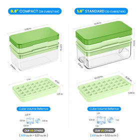 PHINOX ice-scoop-and-cover provides convenient serving and mess-free handling.