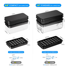 PHINOX pillar plate and storage bin maximize freezer organization