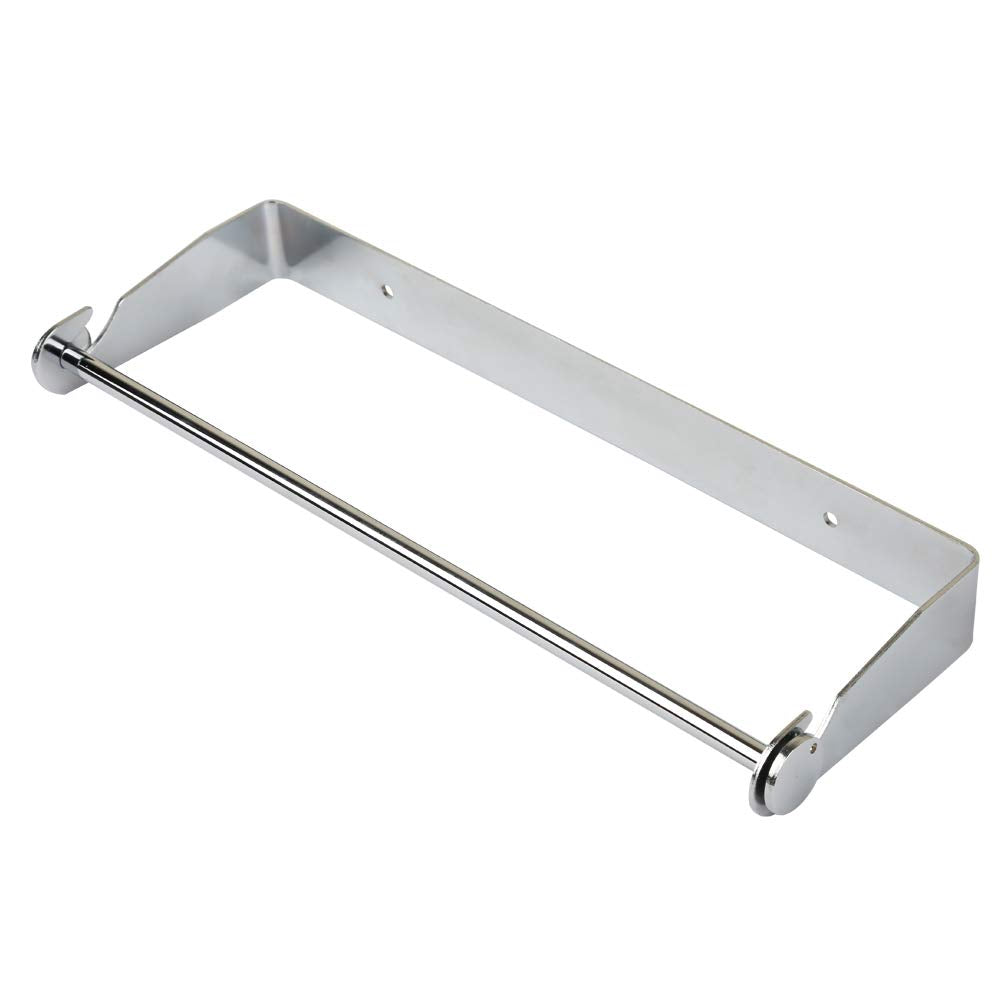 PHUNAYA under-cabinet paper towel holder in chrome with space-saving design