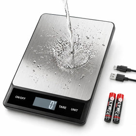 PHX Grove 33LB scale with front display for precise ingredient measurements during cooking.