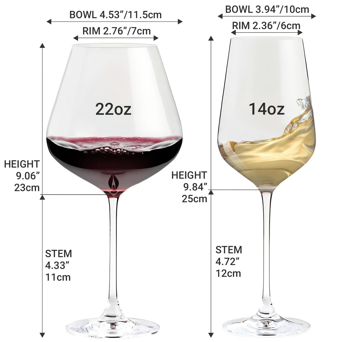 Physkoa crystal glasses elevate celebrations at holiday dinners and toasts.