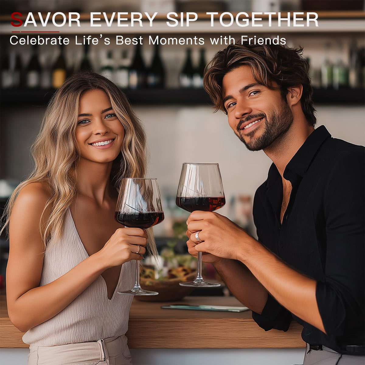 Physkoa tall-stem wine glass maintains temperature with graceful silhouette.