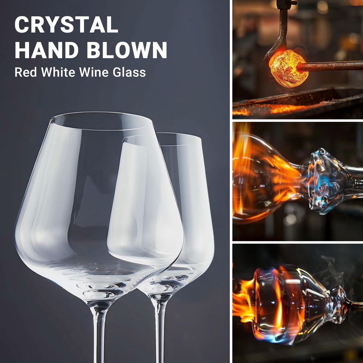 Physkoa wine glass set includes corkscrew, a thoughtful gift-ready detail.