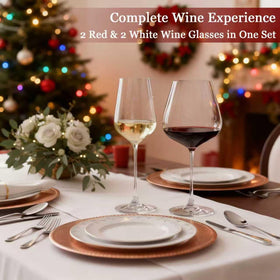 Physkoa white wine glass 14oz, enhances delicate notes of whites during tasting.