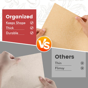Phyyixs long-fiber paper filter delivers even extraction and clarity.