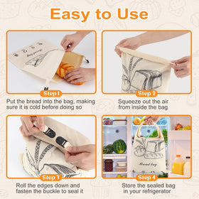 PICcircuit fold-flat design saves kitchen space while storing bread.