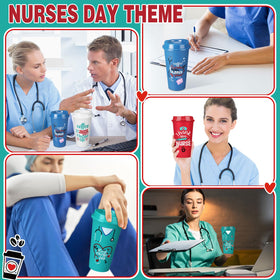 Pickmesh nurse cup lids feature vent design to prevent spills