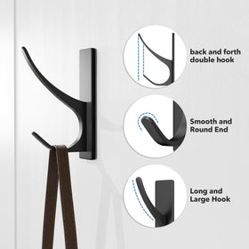 Pickpiff heavy-duty hanger resists rust on wet surfaces for long-lasting use.