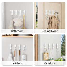 Pickpiff bathroom and kitchen hook ideal for towels and lightweight gear