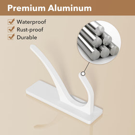 Pickpiff minimalist wall hook adds subtle organization to any room