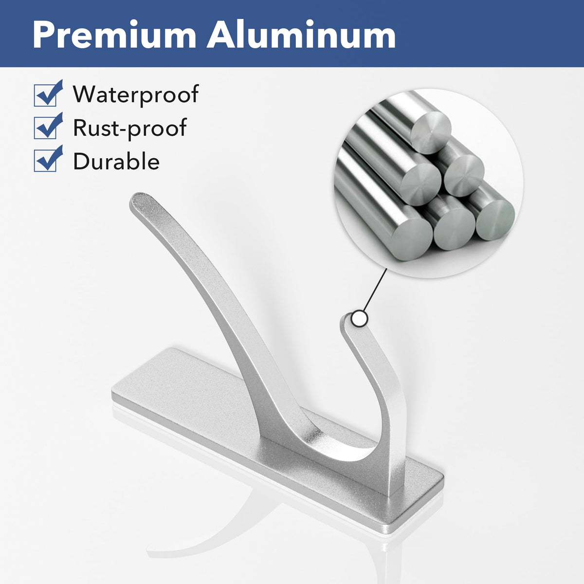 Pickpiff adhesive hook for doors adds quick screw-free storage