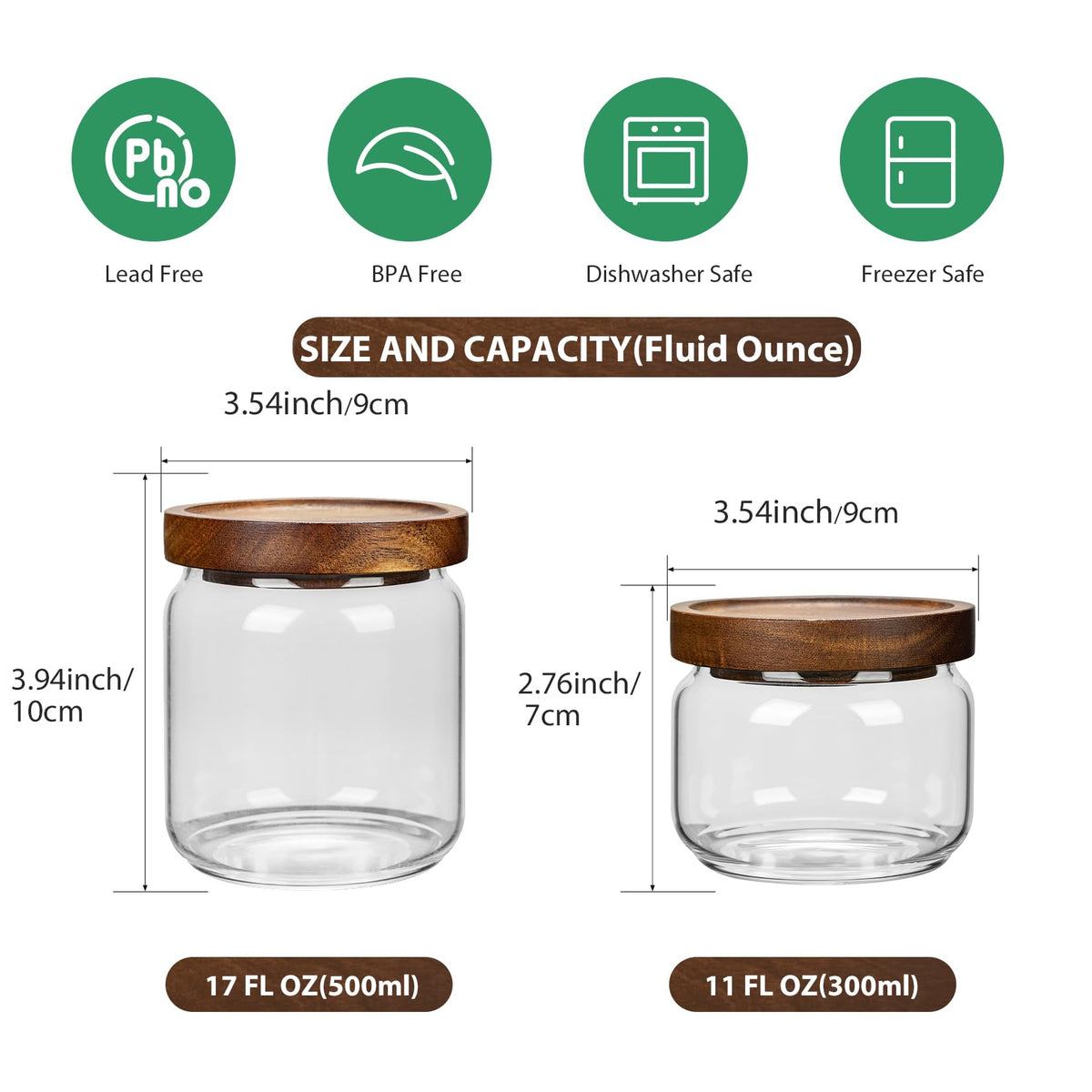 Piconesper airtight glass container for beans and rice preserves aroma and texture.