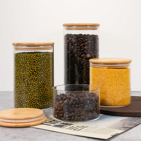 Piconesper jars are dishwasher-safe with wood lid removed for cleaning