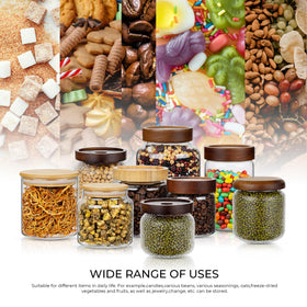 Piconesper wide-mouth jar offers easy access and simple cleaning