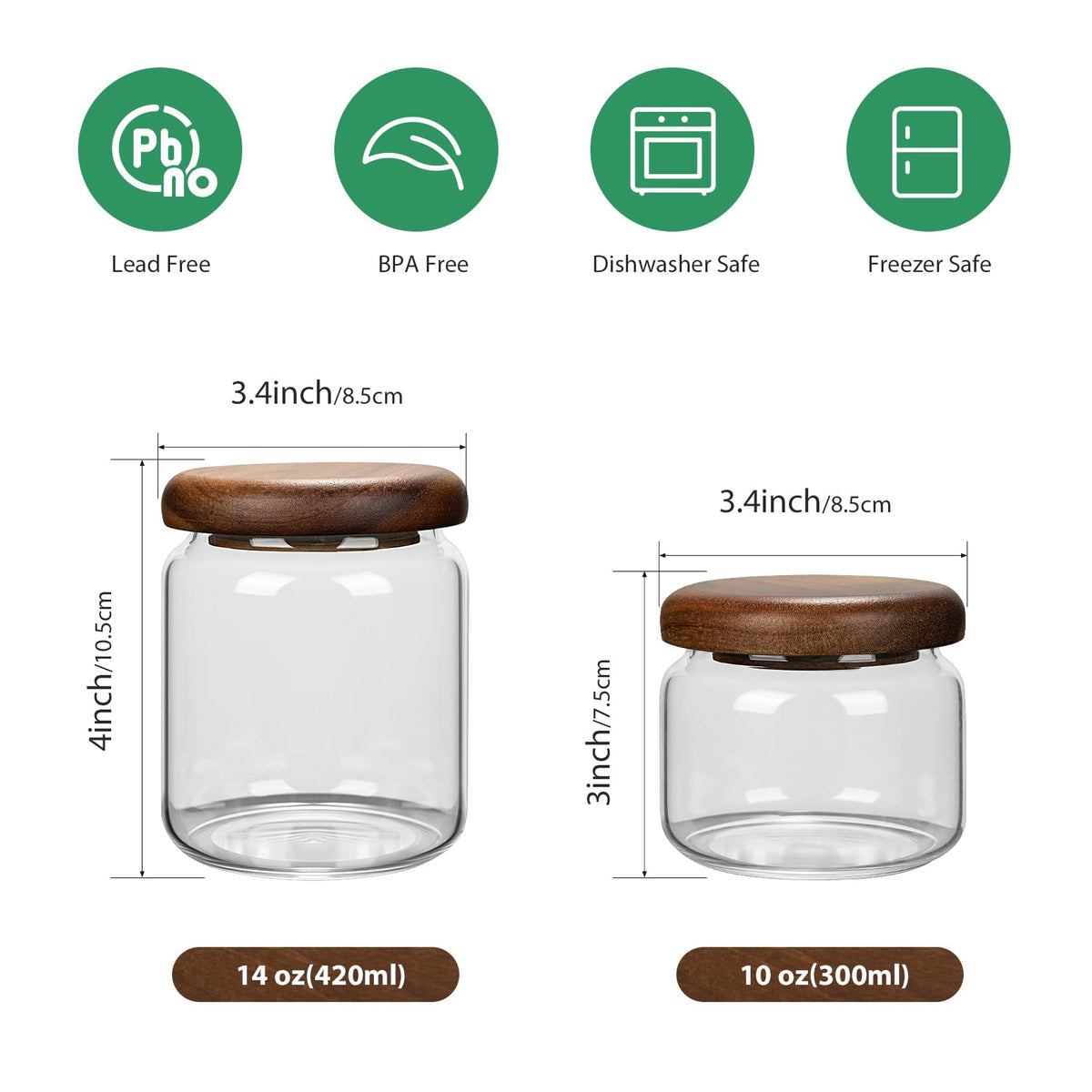 Piconesper wooden lid close-up shows airtight seal for freshness.