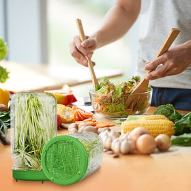 Picowe sprouting lids with 8 adjustable stands arranged for versatility.