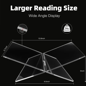 PIDINUK art book display elevates gallery-style presentation on desks.