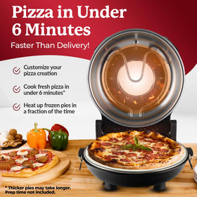 PIEZANO built-in thermometer and controls for precise baking