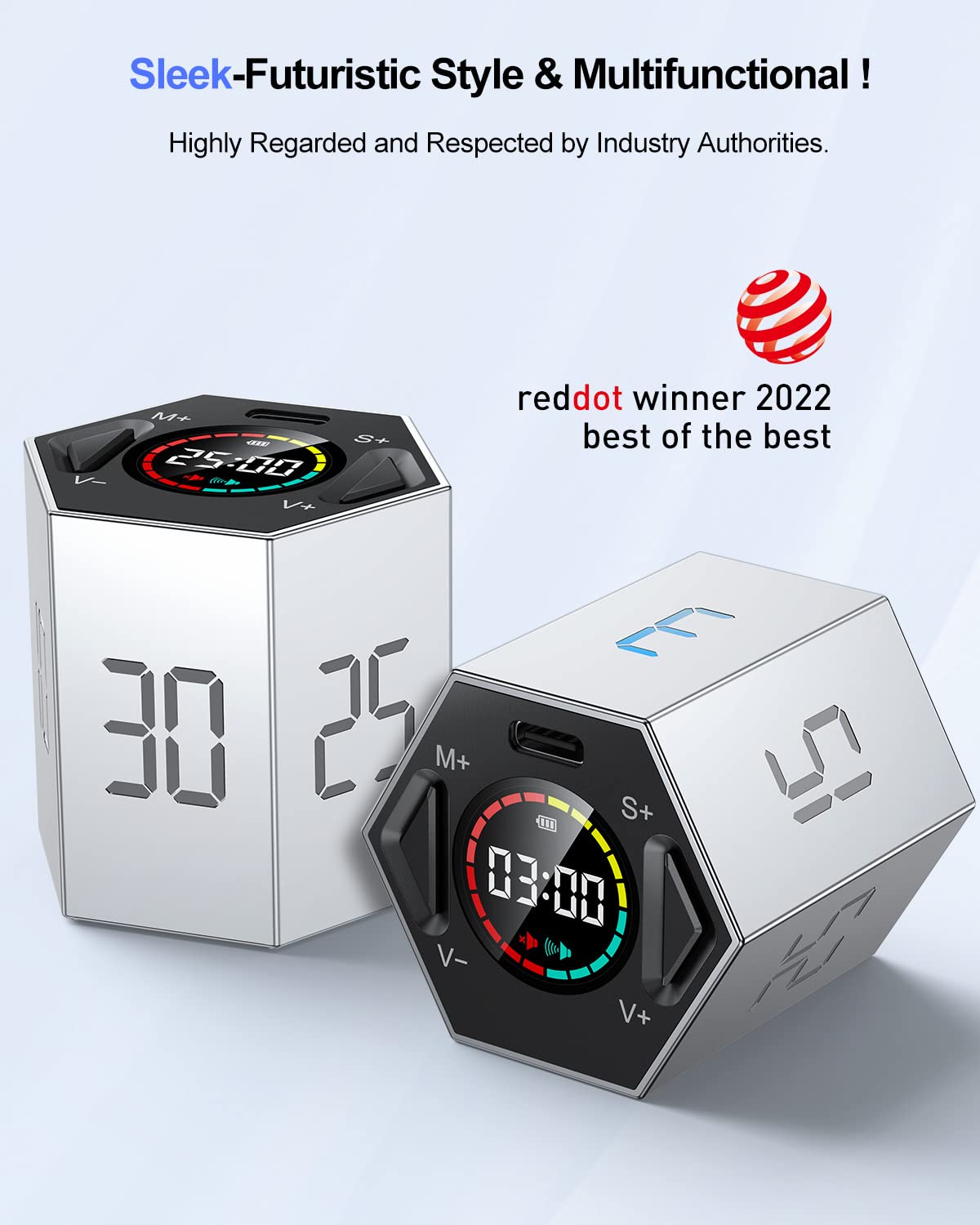 PIHEN Ticktime countdown display shows precise timing for tasks and breaks