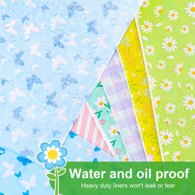 Piklodo 12x12 wax paper sheets serve as versatile wrap and liner