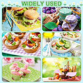 Piklodo wraps and lines foods, 12x12 sheets for easy serving