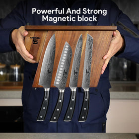 Piklohas high-carbon stainless steel finish resists corrosion during frequent kitchen use.