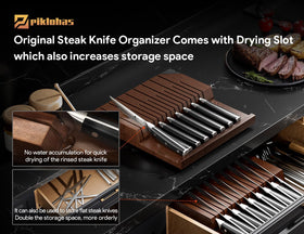 Piklohas 4.6 inch blade shown for confident meat slicing