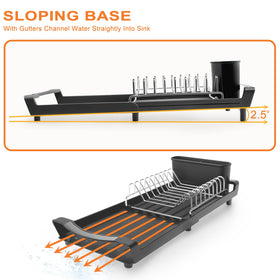 PINCHENG compact yet spacious rack holding plates and cups