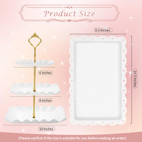 PinCute gold metal rods detail adds a premium touch to the display