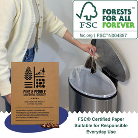 Pine & Pebble compatibility with BUNN Fetco and other makers ensures wide fit.