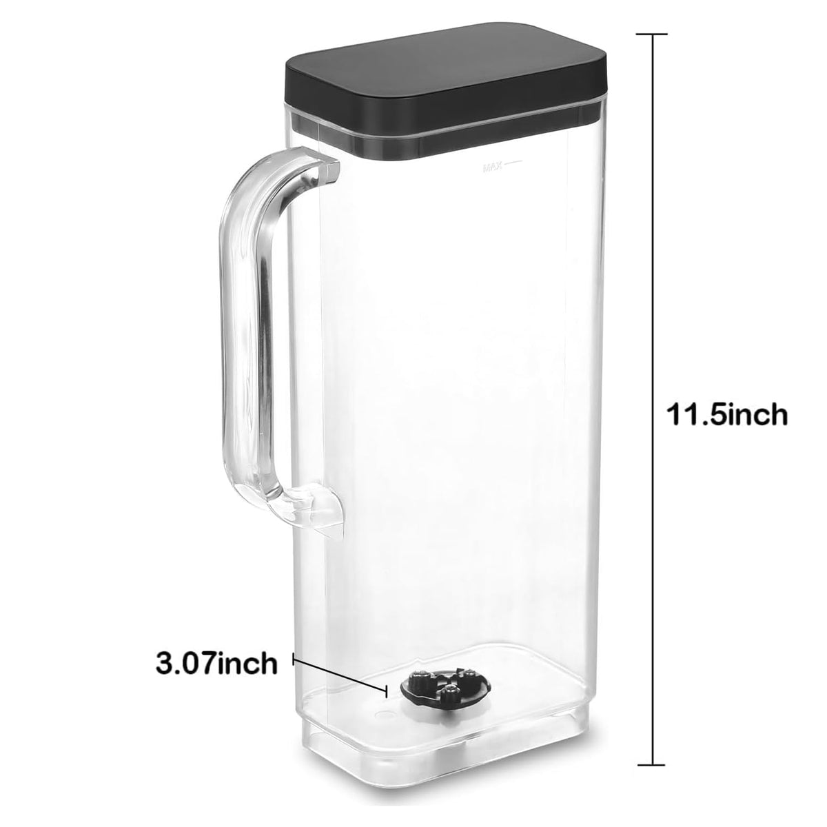 Pingdingjuer wide-opening tank eases filling and cleaning for busy mornings.