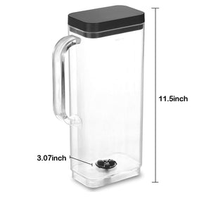 Pingdingjuer wide-opening tank eases filling and cleaning for busy mornings.