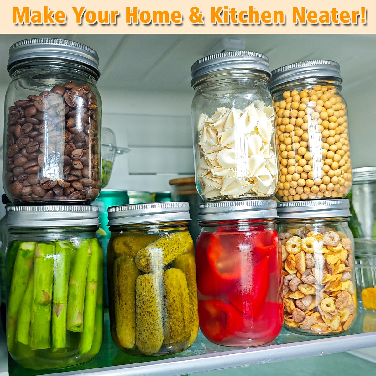 PINIWON jars for DIY gifts, favors, and decorative uses.