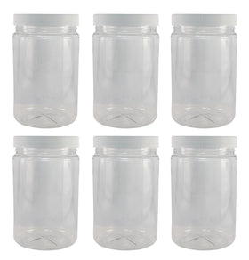Pinnacle Mercantile 32oz wide-mouth jar with clear visibility for easy filling.
