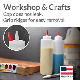 Pinnacle Mercantile leak-proof design minimizes drips and protects surfaces during use.