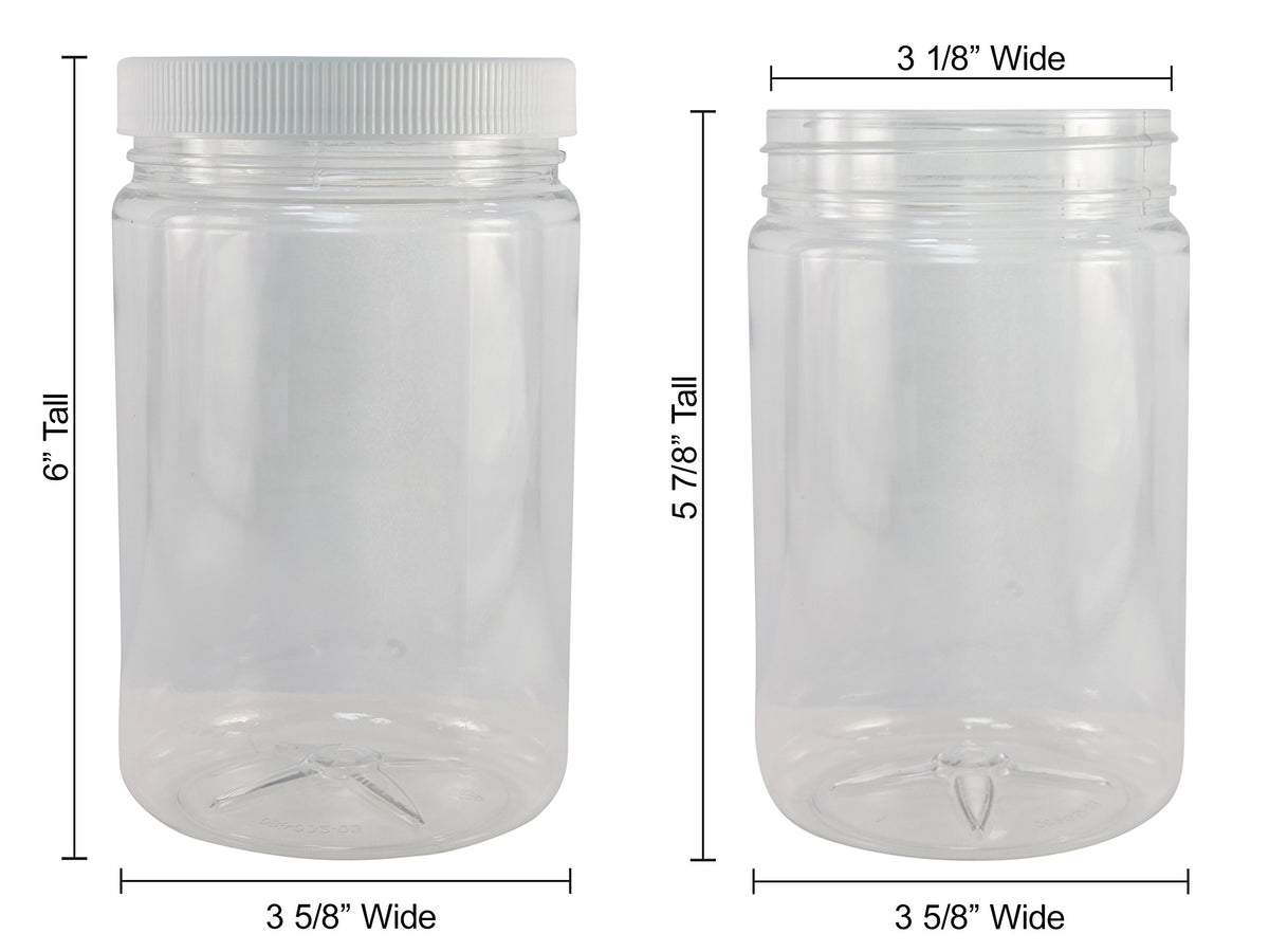 Pinnacle Mercantile screw-on lid with foam liner delivers odor protection and secure sealing.