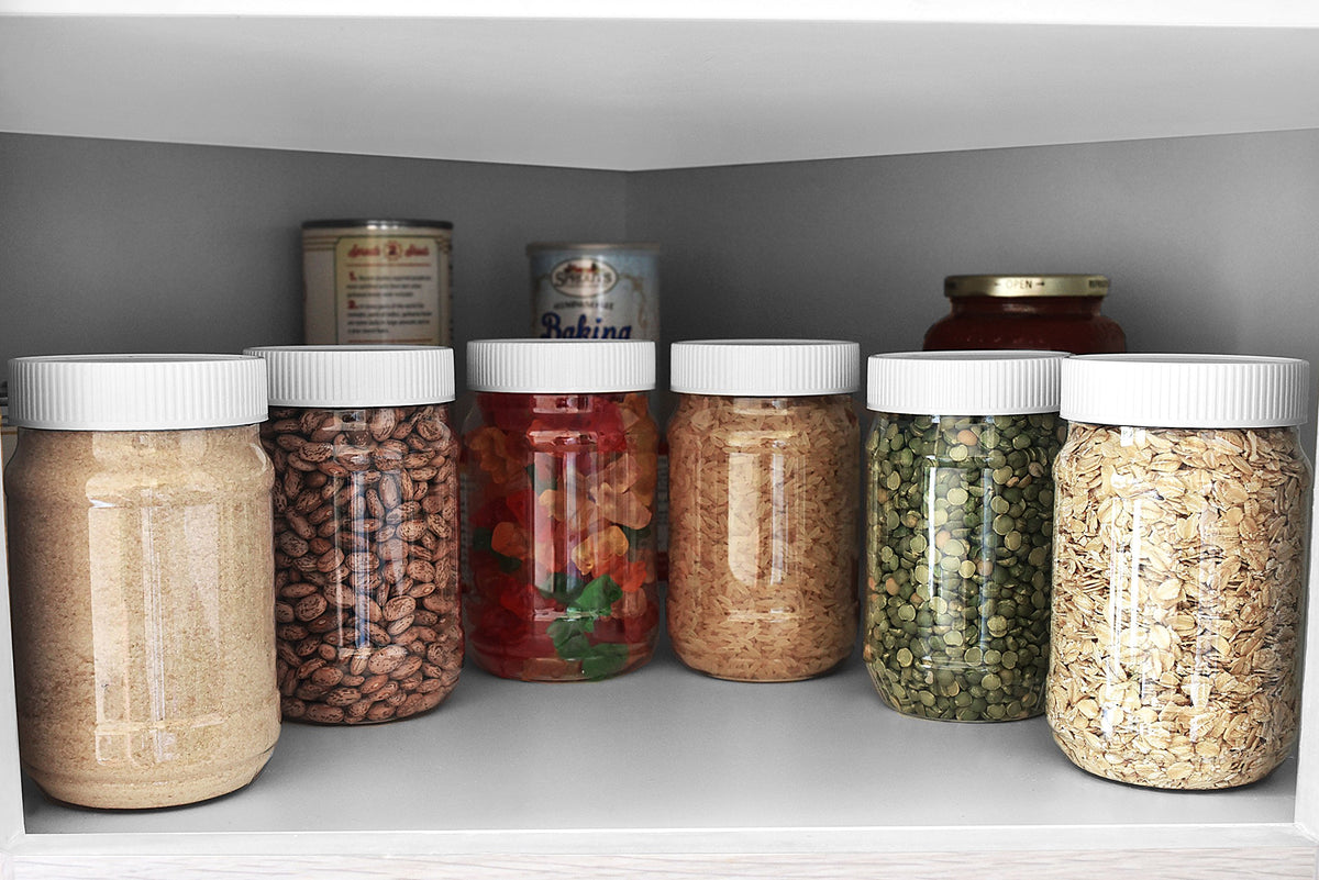 Pinnacle Mercantile USA-made jars inspire organized pantries and recyclable packaging
