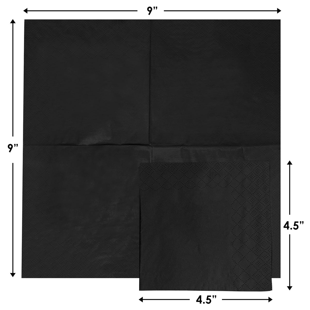 Pinnacle Supply napkins absorb condensation without tearing when used with beverages.
